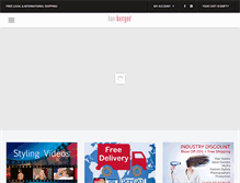Tablet Screenshot of hairbungee.com